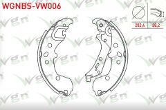 VOLKSWAGEN POLO (AW1) 2018-/ SEAT IBIZA V (KJ1) 2017- FREN PABUC BALATA ARKA LEVYELI 202,4X38,2mm