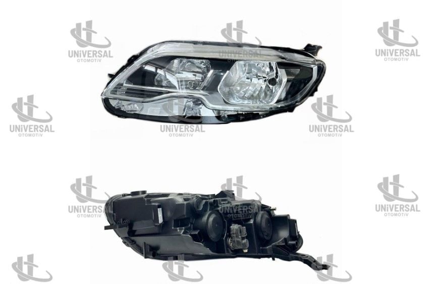 Peugeot 301 17-19 LH Far (Motorlu)