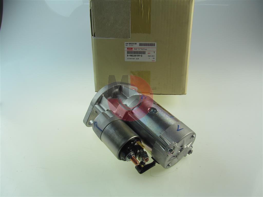 Dmax Marş Motoru Komple Euro4 Orj