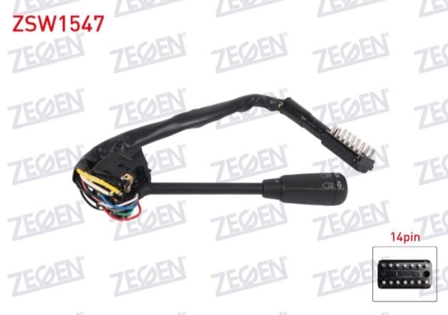 MERCEDES (W123) 1977-1985 / G SERISI (W460) 1979-1989 / S SERISI (W116) 1972-1980 SINYAL KUMANDA KOLU 14 PIN