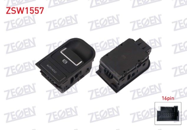 SEAT ALHAMBRA 2010- / TIGUAN 2007-2016 EL FREN ANAHTARI 16 PIN