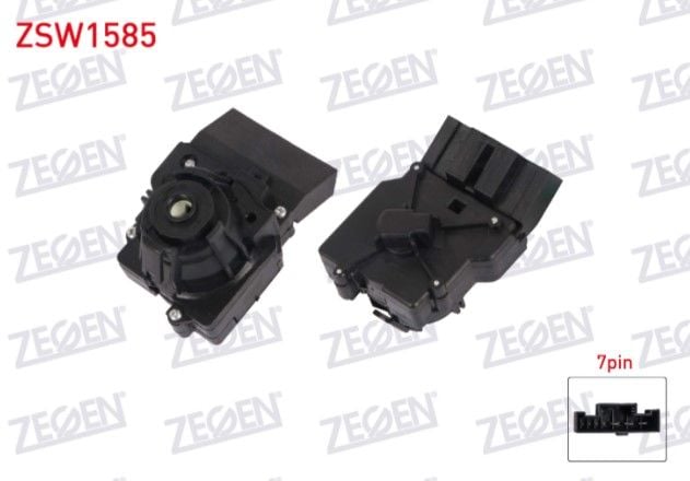VW POLO 2009- / SEAT ARONA 2017- / TOLEDO IV 2012- / CITIGO 2011- / SKODA FABIA 2014- / RAPID 2013- KONTAK TERMIGI 7 PIN