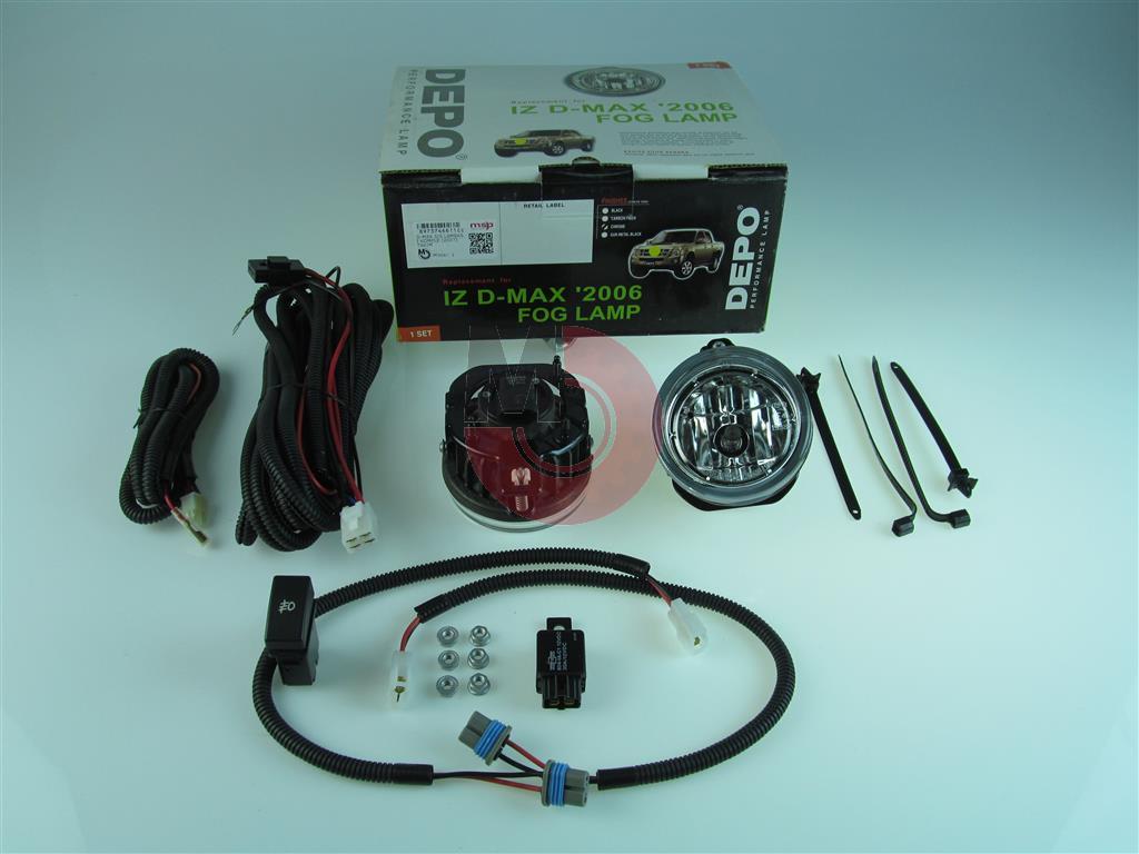 D-MAX Sis Lambası Komple Takım 2007 2011