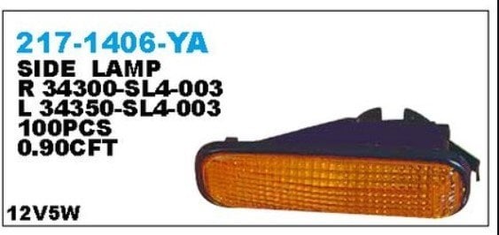 HONDA CIVIC SD/HB ÇAMURLUK SİNYALİ SOL 96-01 BENZIN