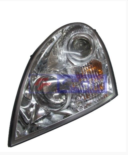 SSANGYONG REXTON JEEP ÖN FAR SOL 07-12 (İÇİ KROM)