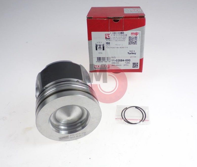 D-MAX EURO5 Piston 4JJ1 STD.(YENMAK) Segmansız
