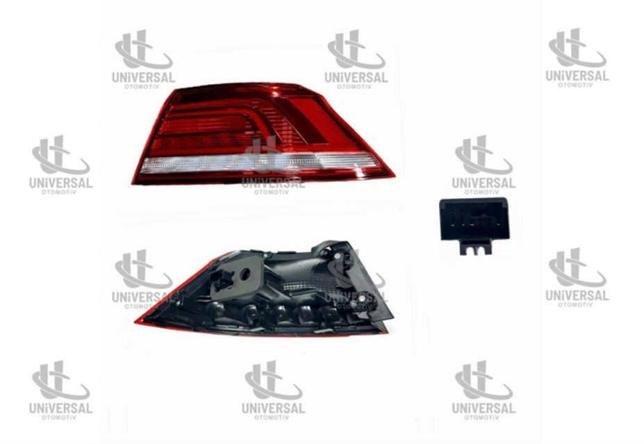 VOLKSWAGEN PASSAT B8 14-19 DIŞ RH STOP (LEDLİ/COMFORTLINE) MATSUBA-S