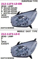 TOYOTA	RAV4 (A2) FAR SOL 01-03 Benzin