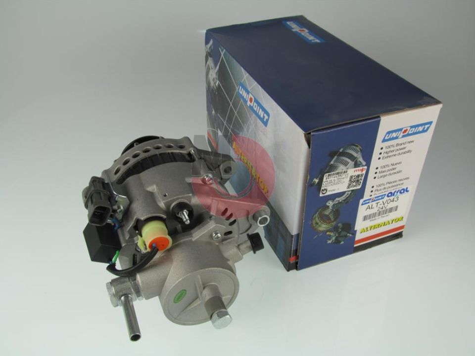 NPR66 Alternatör Komple 24V 60A (UNIPOINT) (YM)