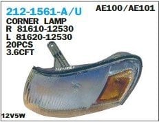 TOYOTA	COROLLA AE100/AE101 SİNYAL LAMBASI SAĞ 93-94 BENZIN
