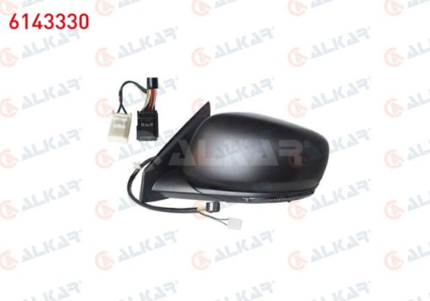 RENAULT KADJAR 2015- DIS DIKIZ AYNASI SOL ELEKTRIKLI ISITMALI ASTARLI OTOMATIK KATLANIR SINYALLI SENSORLU 9 PIN
