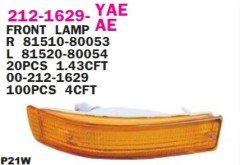 TOYOTA	COROLLA TAMPON SİNYALİ SAĞ 88-92 BENZIN