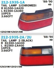 TOYOTA	COROLLA STOP LAMBASI SOL 88-92 BENZIN