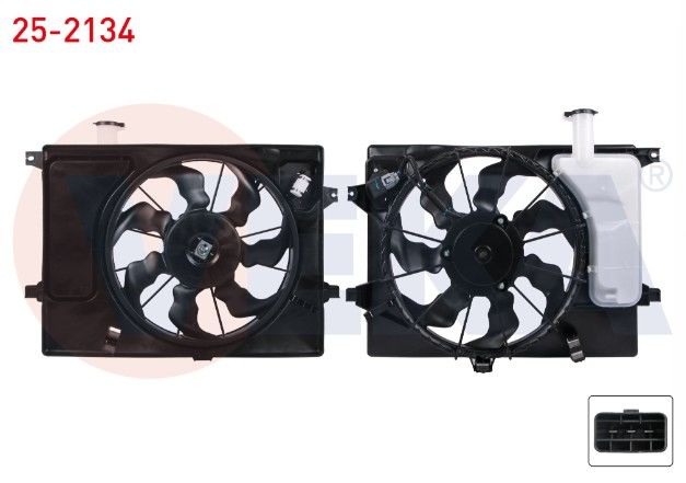 HYUNDAI FAN MOTORU DAVLUMBAZLI BIDONLU HYUNDAI ELANTRA V 1.6 2011-2015 / I30 (GD) 1.6 2012-2016 / KIA CEE'D 1.4 CVVT -1.6 CRDI 2012-/ KIA PRO CEE'D 1.4 CVVT - 1.6 CRDI 2013-