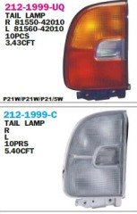 TOYOTA	RAV4 (A1) STOP LAMBASI SOL 95-97 Benzin