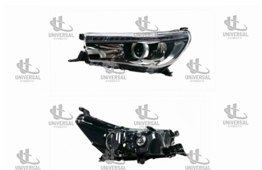 Hilux Revo 15-20 Takım Far (Elektrikli/Ledli/Modifiye Tip/Ledsiz Farı Ledliye Çeviren)