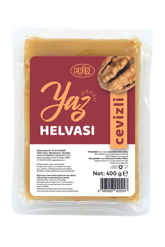 400 gr Cevizli Yaz Helvası