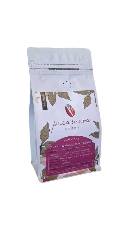Pacamara Coffee - Monte Blanco Nitelikli Kahve