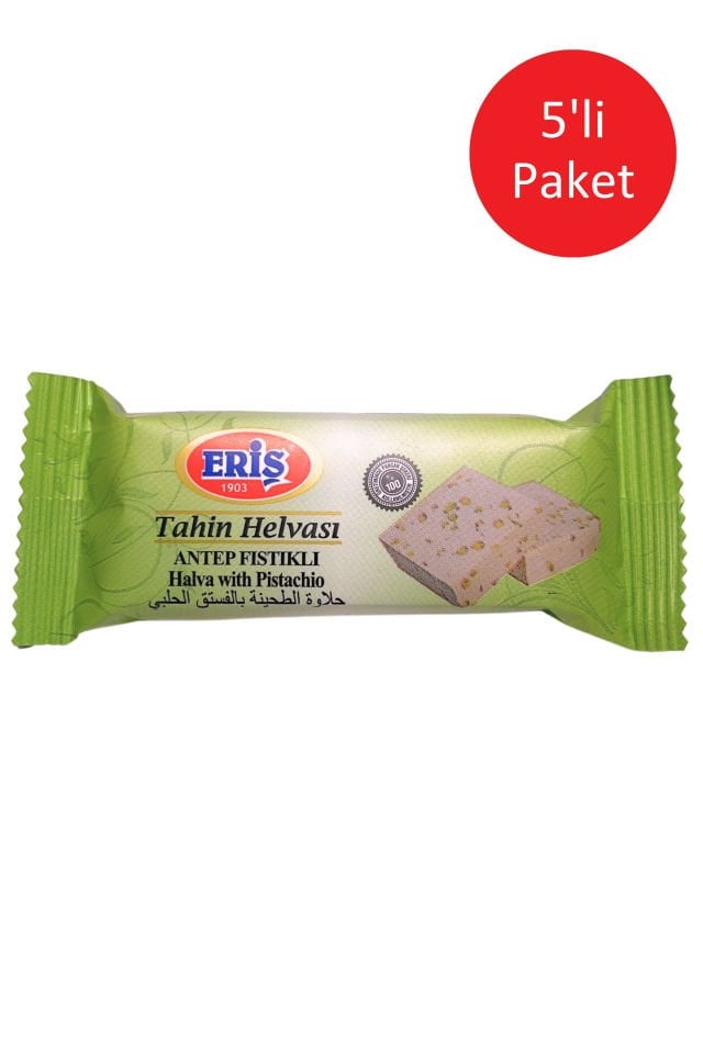 40Gr Antepli Fıstıklı Tahin Helva 5'li
