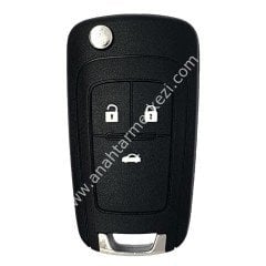 Chevrolet 3 B Sustalı Kumanda Kabı (Geçme Logolu)