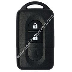 Nissan Eski Tip Smart Kumanda Kabı(Anahtar+Kapak Komple)LOGOLU