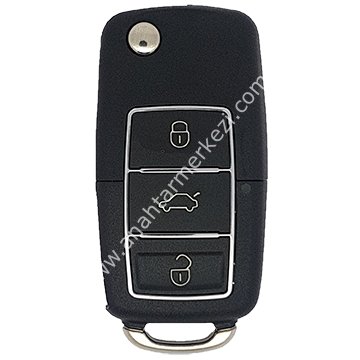 B01-VW Tipi 3 Buton Sustalı Kumanda