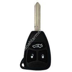 Chyrsler 300C 3 Buton Kumanda PCF7941 Orjinal İç Kart 433Mhz