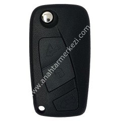Citroen Nemo 3 Buton Sustalı Kumanda PCF7946 Yan Sanayi 433Mhz