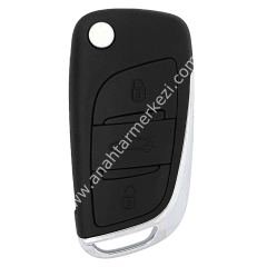 Citroen C4 Kumanda Far Açmalı 2007-2008 433Mhz