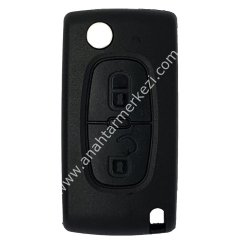 Citroen C3 Berlingo 2 Buton Sustalı Kumanda  Orijinal(2010+) 433Mhz