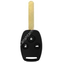 Honda Civic 3 Buton Kumanda  Yan Sanayi ID46 433Mhz