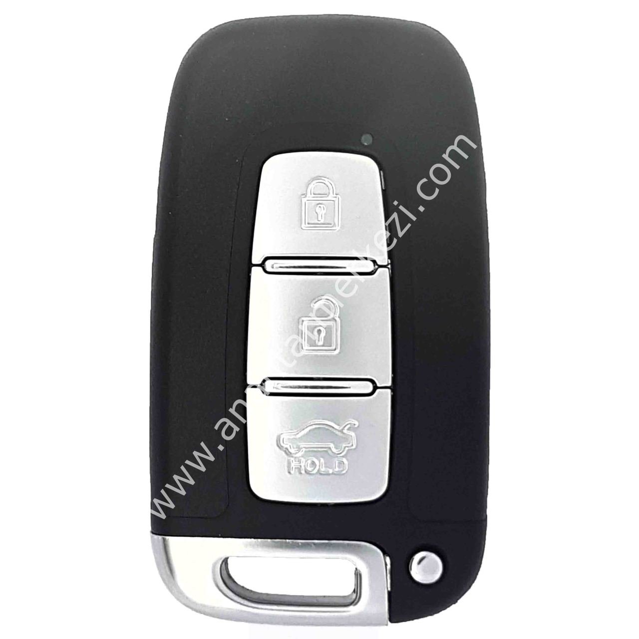 Kia 3 Buton  Smart Kumanda Yan Sanayi ID46 PCF7952  433Mhz