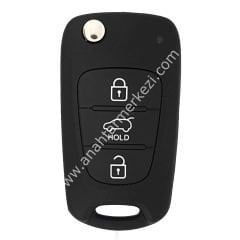 Kia Sportage3 Buton Sustalı  Kumanda Orjinal ID46 PCF7936  433Mhz