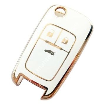 Chevrolet Cruze 3 Buton Sustalı Nano Kap(Beyaz)