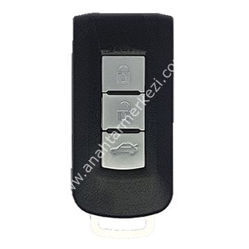 Mitsubishi 3 Buton Smart Kumanda PCF7952 433Mhz