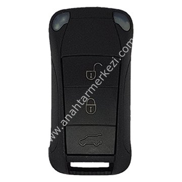 Porsche Cayenne 3 Butonlu Sustalı Kumanda Yan Sanayi 433Mhz