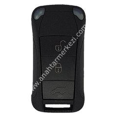 Porsche Cayenne 3 Butonlu Sustalı Kumanda Yan Sanayi 433Mhz
