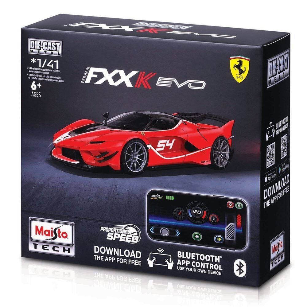 MAY 20051 Maisto 1:41 APP Control Kumandalı Metal Araba - Ferrari FXX K EVO