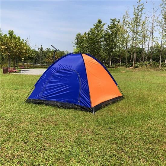 BUFFER® Kolay Kurulumlu Su Geçirmez Sineklikli Pratik Kamp Çadırı 6 Kişilik (200x250x150)