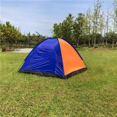 BUFFER® Kolay Kurulumlu Su Geçirmez Sineklikli Pratik Kamp Çadırı 6 Kişilik (200x250x150)