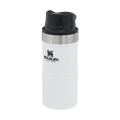 Stanley 0.35L Classic Trigger-Action Travel Mug - Polar White