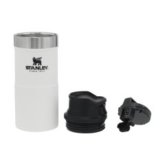 Stanley 0.35L Classic Trigger-Action Travel Mug - Polar White