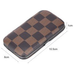 BUFFER® Çantalı Manikür Pensi Profesyonel ve Manikür Pedikür Seti 13 Parça Tırnak Eti İtici Ve Cımbız