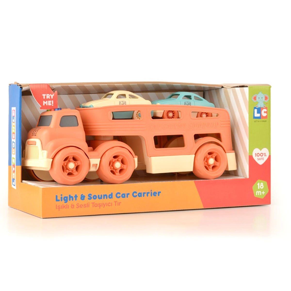 LC-31022 IŞIKLI VE SESLİ TAŞIYICI TIR 3 PARÇA
