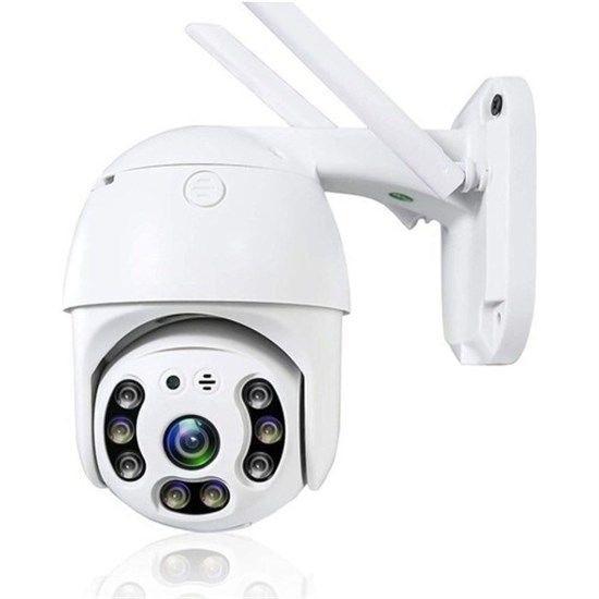 BUFFER® 2.0 MP HD Lens İç Dış Mekan Suya Danıklı IP Wifi Network Güvenlik Kamerası Wifi Kamera