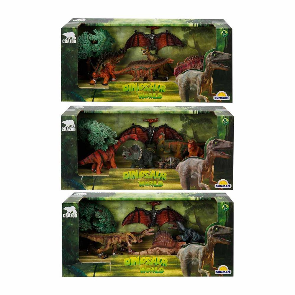 Dinozorların Dünyası 5'li Oyun Seti 1 Adet Fiyatıdır