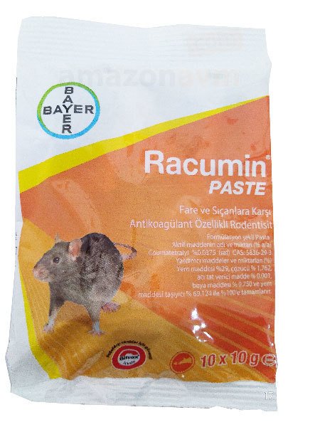 Bayer Racumin Pasta 1000gr Fare Zehiri