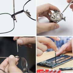 BUFFER® 6 Parça Mini Saatçi ve Telefoncu Onarım Tornavida Seti