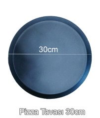 Alüminyum Pizza Tavası Tepsisi 30cm Teflon