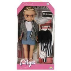 S00004286 ALYSS GÜNLÜK KIYAFET MODA BEBEKLERİ -SUN